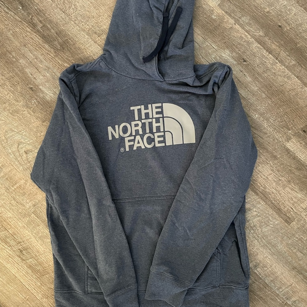 Blue North Face Sweatshirt